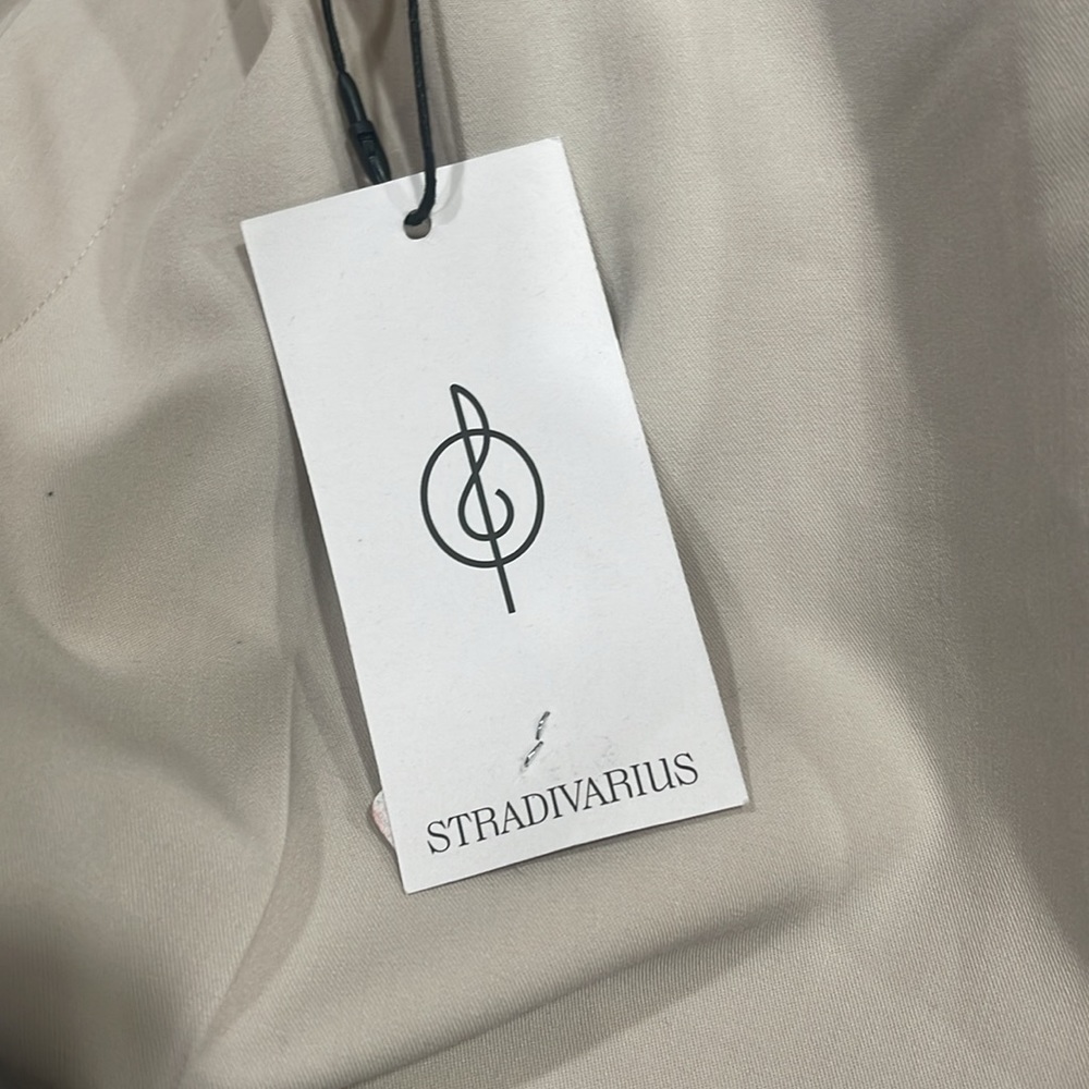STRADIVARIUS SMART STRAIGHT-LEG TROUSERS in Size 6 - Picture 8 of 9